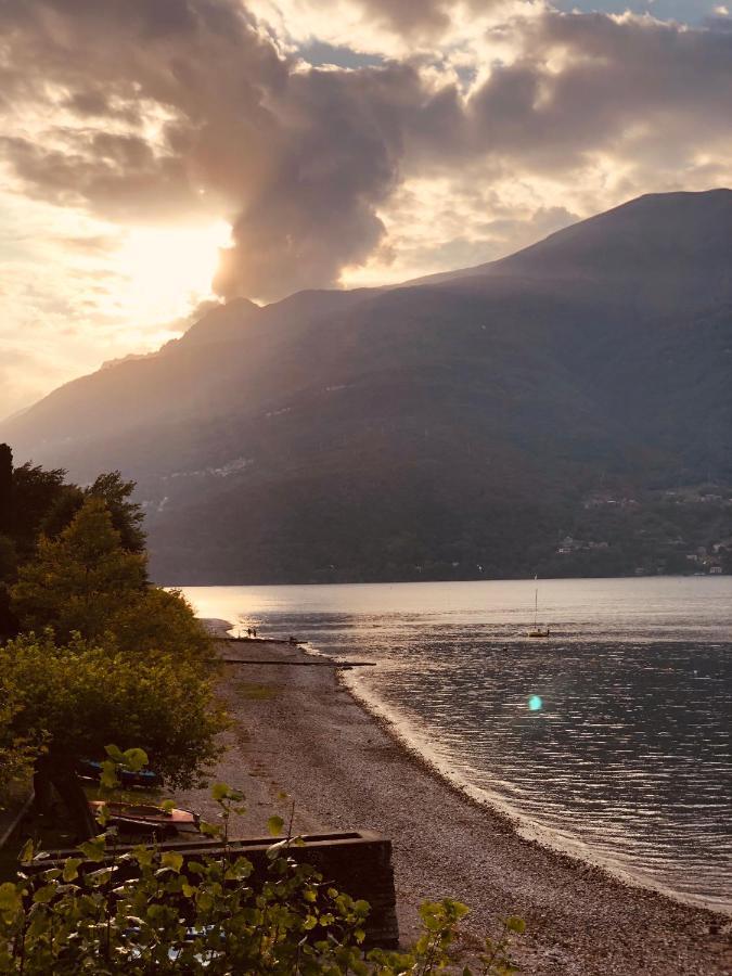 Cottage Il Cigno Con Accesso Al Lago - Como Lake Dervio Exterior foto